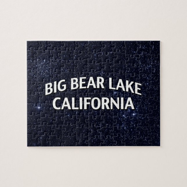 Big Bear Lake California Jigsaw Puzzle (Horizontal)