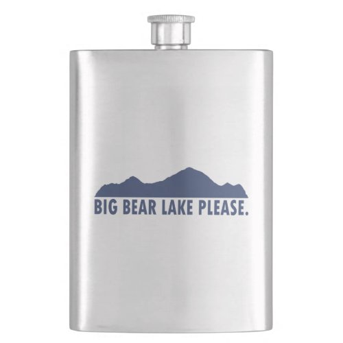 Big Bear Lake California Please Flask
