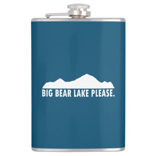 Big Bear Lake California Please Flask