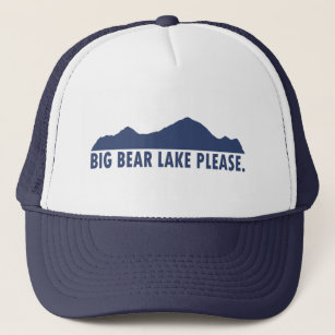 Big Bear Lake California Please Trucker Hat