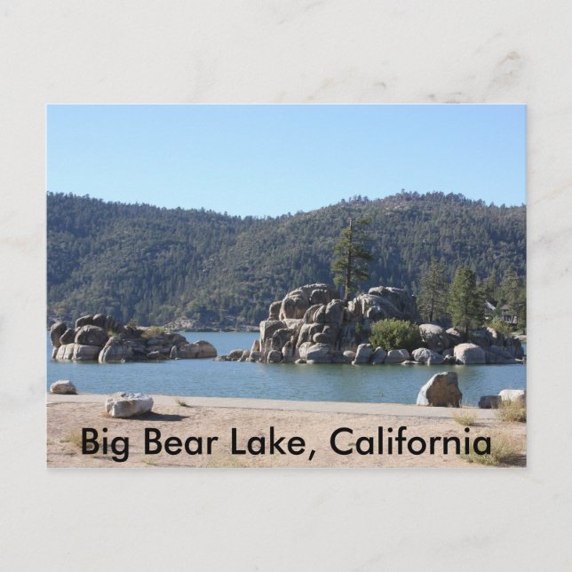 Big Bear Lake, California Postcard (Front)