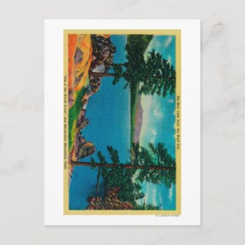 Big Bear Lake From The West End Postcard by LanternPress at Zazzle