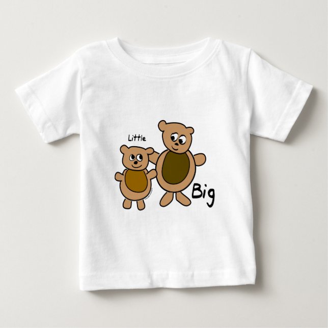 Big Bear Little Bear Baby T-Shirt (Front)