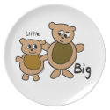 brown bears plate