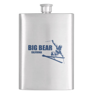 Big Bear Mountain Resort California Skier Flask