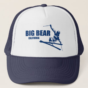 Big Bear Mountain Resort California Skier Trucker Hat