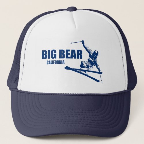 Big Bear Mountain Resort California Skier Trucker Hat