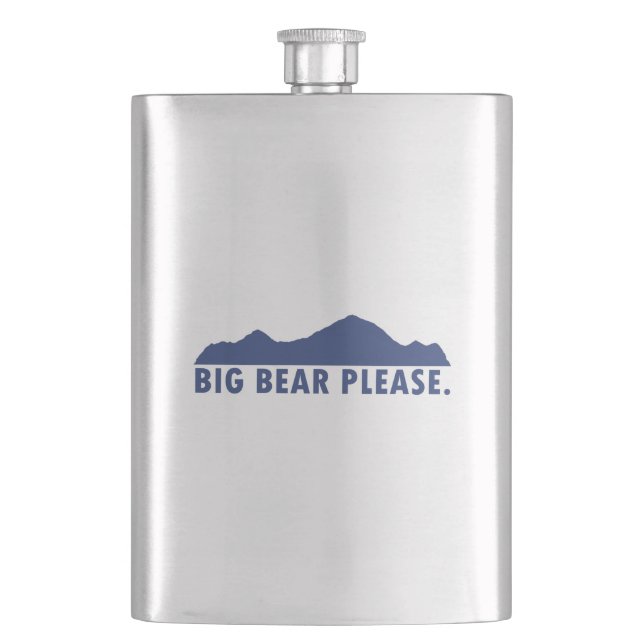 Big Bear Please Flask (Front)