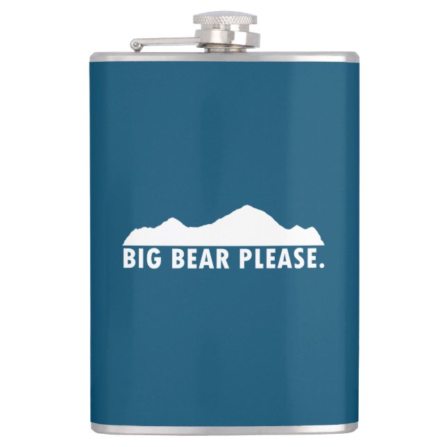 Big Bear Please Flask (Front)