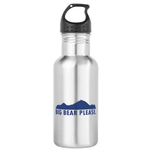 Big Bear Please Stainless Steel Water Bottle