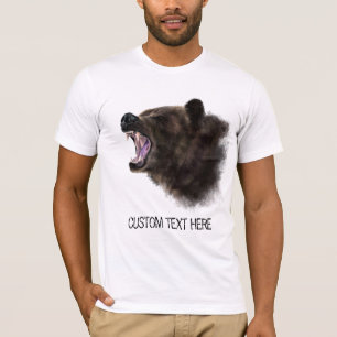 Big Bear T-Shirt Animal - Your Text
