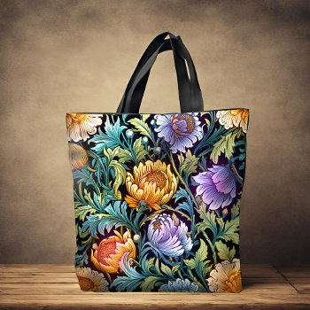 Big Beautiful Chrysanthemums Tote Bag by AutumnRoseMDS at Zazzle