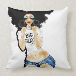 Big &amp; Beautiful Throw Pillow