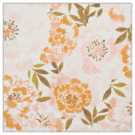 BIG BEAUTY Blush Chinoiserie Peony Floral Fabric