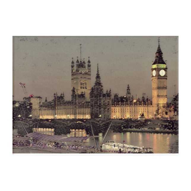 Big Ben  Acrylic Print (Front)