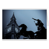 Big Ben and Boudica Statue (Front Horizontal)