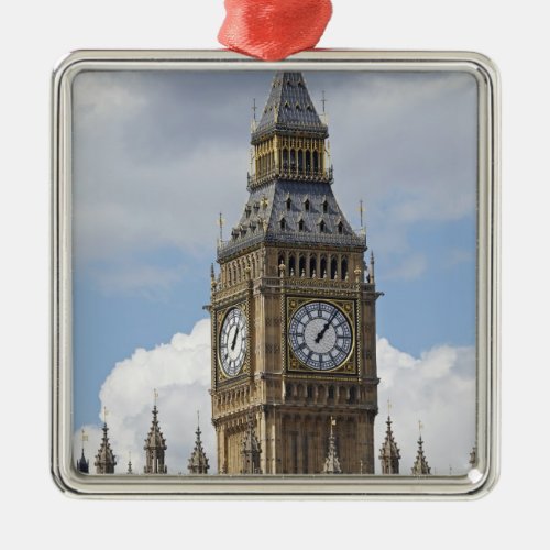 Big Ben and Houses of Parliament London Metal Ornament