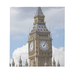 Big Ben and Houses of Parliament, London, Notepad