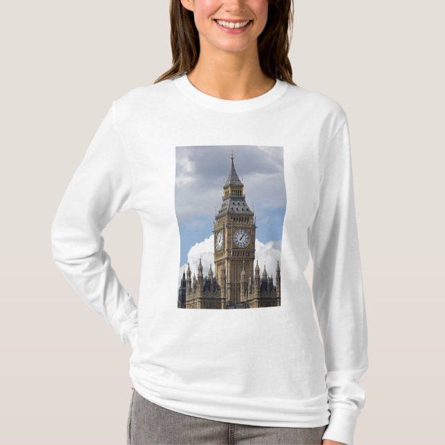 Big Ben and Houses of Parliament, London, T-Shirt (Front)