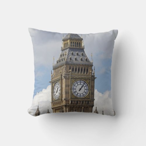 Big Ben and Houses of Parliament London Throw Pillow