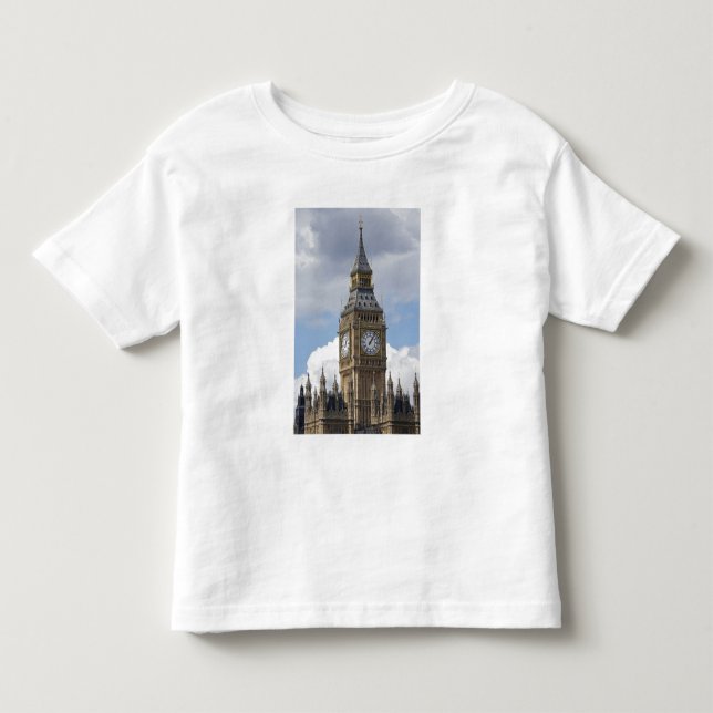 Big Ben and Houses of Parliament, London, Toddler T-shirt (Front)
