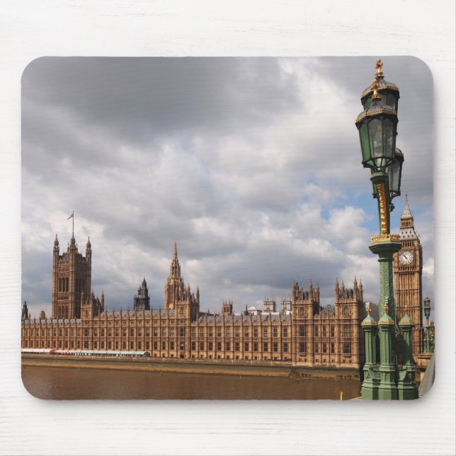 Big Ben and Parliament in London mousepad (Front)