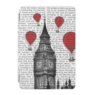 Big Ben and Red Hot Air Balloons iPad Mini Cover