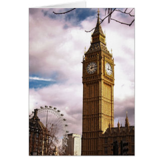 Big Ben and the London Eye Cards