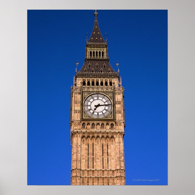 Big Ben at the British Capital Poster (Front)