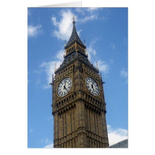 big ben blue cards (Front)