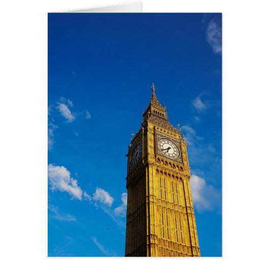 Big Ben Blue Sky Cards (Front)