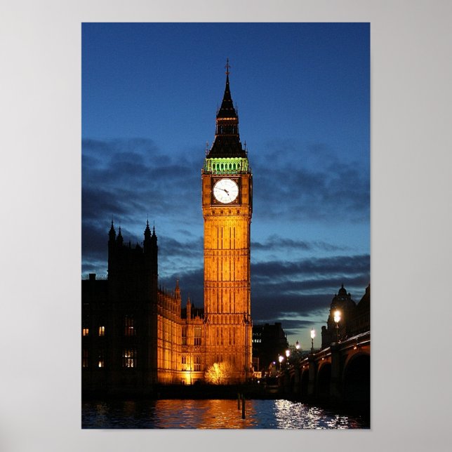 Big Ben by night Poster (Front)