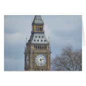 Big Ben Clock Cards (Front Horizontal)