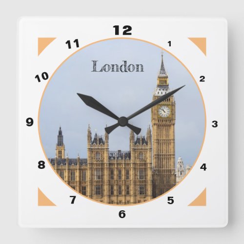 Big Ben Clock  London Westminster Parliament UK