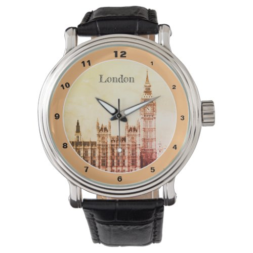 Big Ben Clock  London Westminster  vintage UK Watch