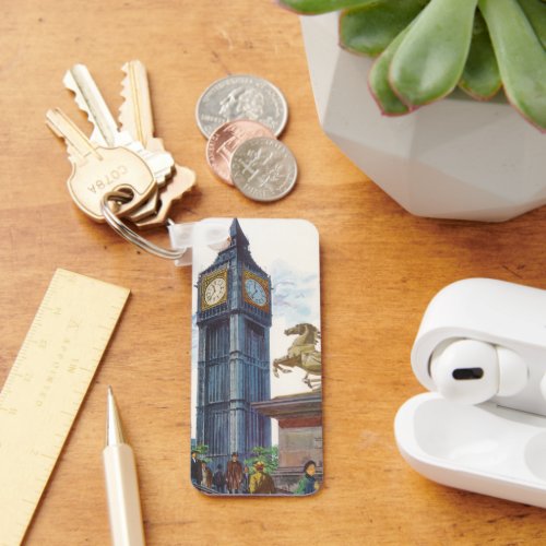 Big Ben Clock Tower at the Palace of Westminster Keychain