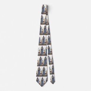 Big Ben Clock Tower at the Palace of Westminster Neck Tie
