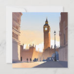 Big Ben Clocktower | London England UK Card