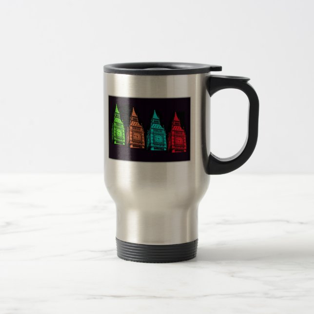 Big Ben Collage Travel Mug (Right)