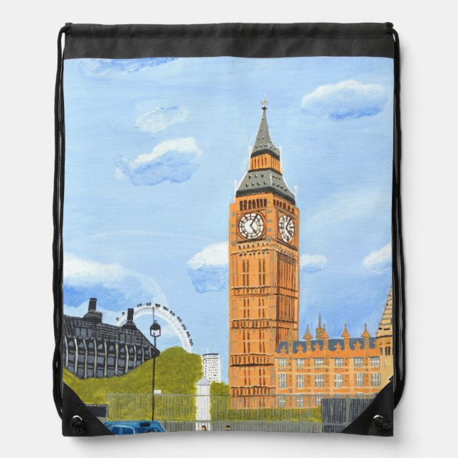 Big Ben Drawstring Backpack (Front)