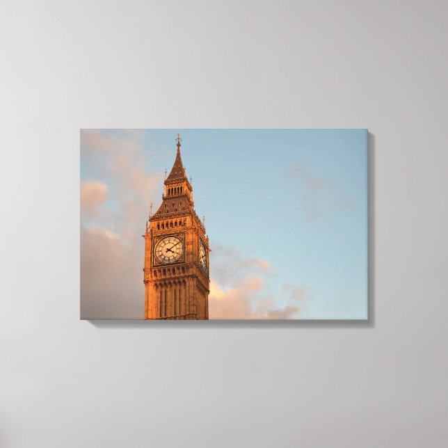 Big Ben in London canvas print (Front)