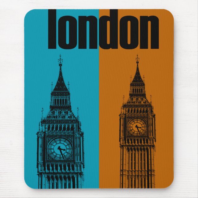 Big Ben in London Mouse Pad (Front)