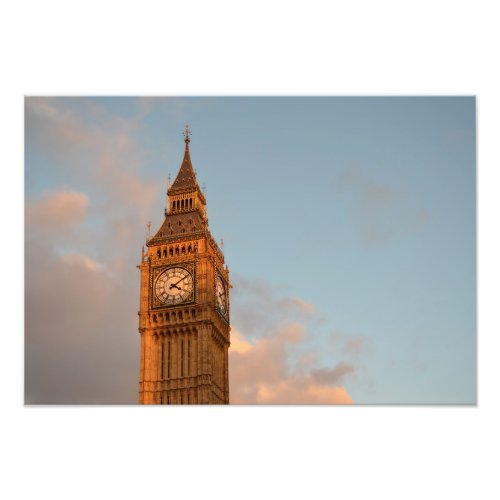 Big Ben in London photo print