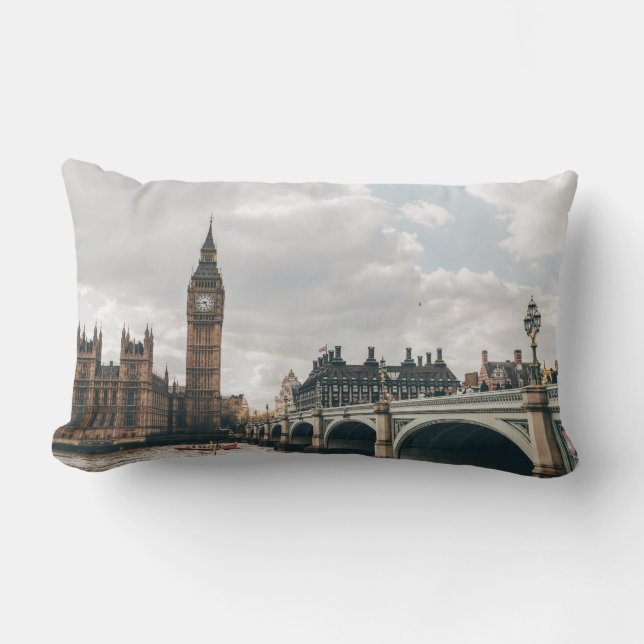 Big Ben in London Pillow (Front)