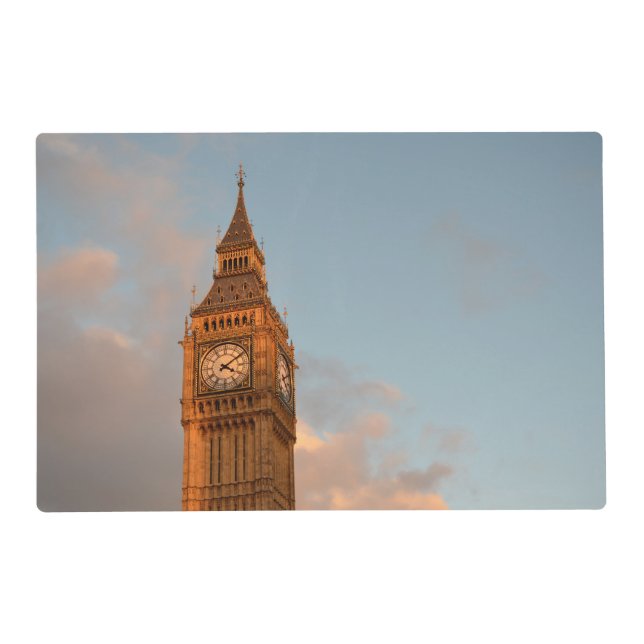 Big Ben in London placemat (Back)