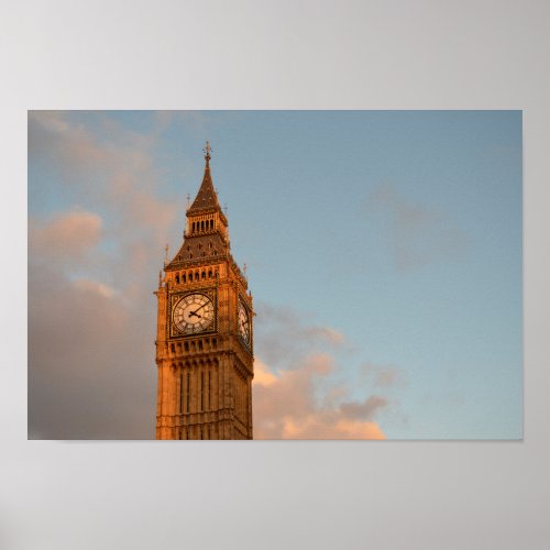 Big Ben in London poster print