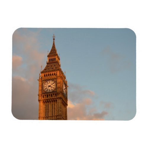 Big Ben in London rectangular photo magnet