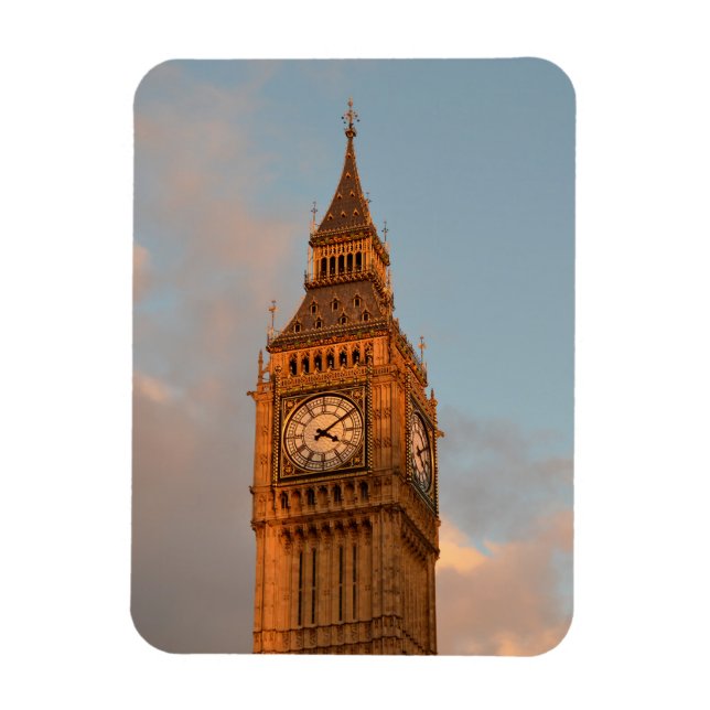 Big Ben in London vertical magnet (Vertical)