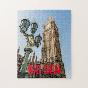 Big Ben in Westminster London gift Jigsaw Puzzle