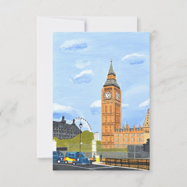 Big Ben Invitation (Back)